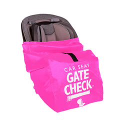 J.L. Childress Gate Check Bag for Car Seats - Air Travel Bag - Fits Convertible Car Seats, Infant carriers & Booster Seats ( Neon Pink , One Size ) Neon Pink One Size U1