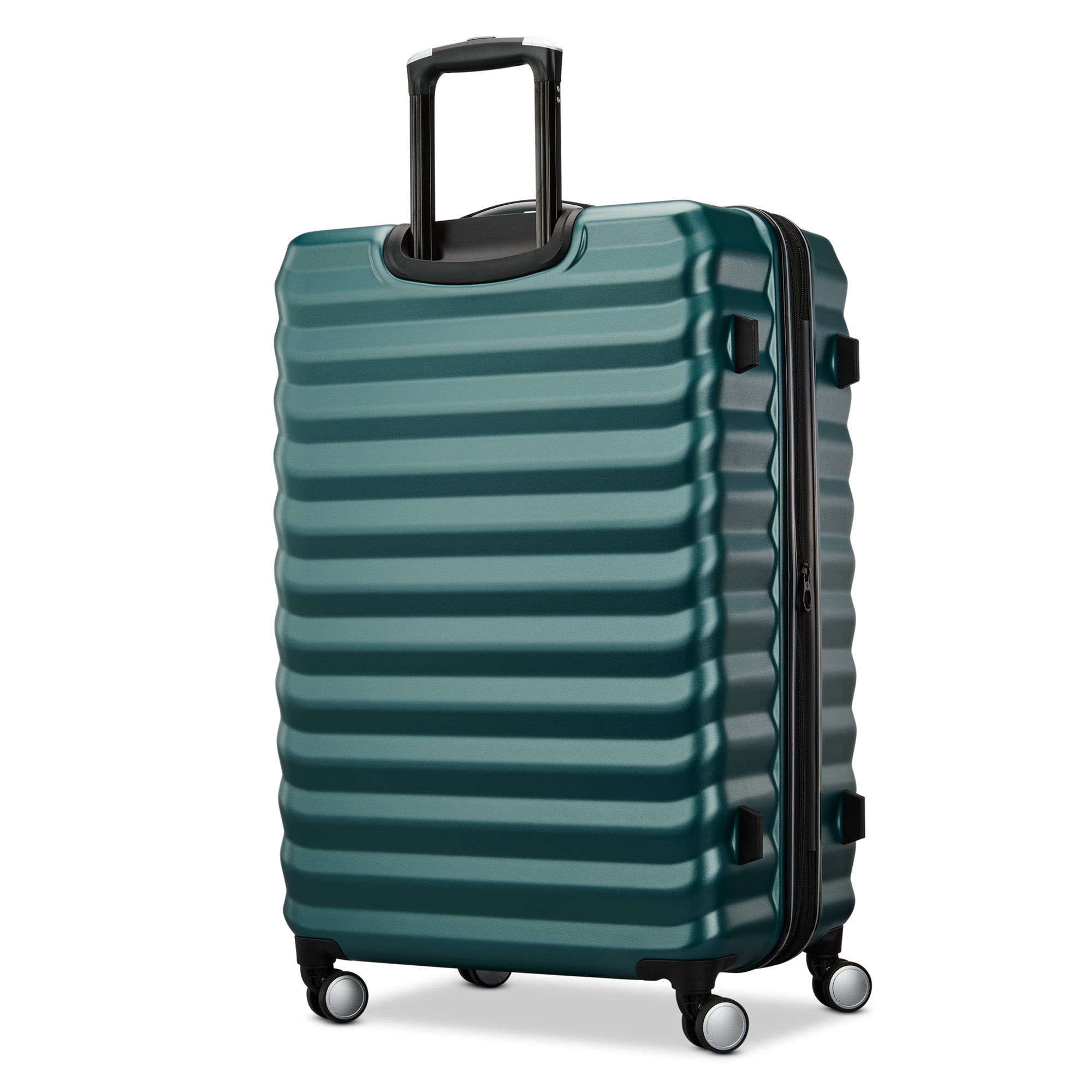 Samsonite Hard-Sided 20, 24 & 28 Inch 3-Piece Lightweight Checked Large Expandable Element Suitcase Set: Durable, 360 Spinner Wheels, Adjustable Telescopic Handle, TSA-Approved Lock ( Bistro Green , 3-Piece Set (20"/24"/28") ) Bistro Green 3 Pie U1
