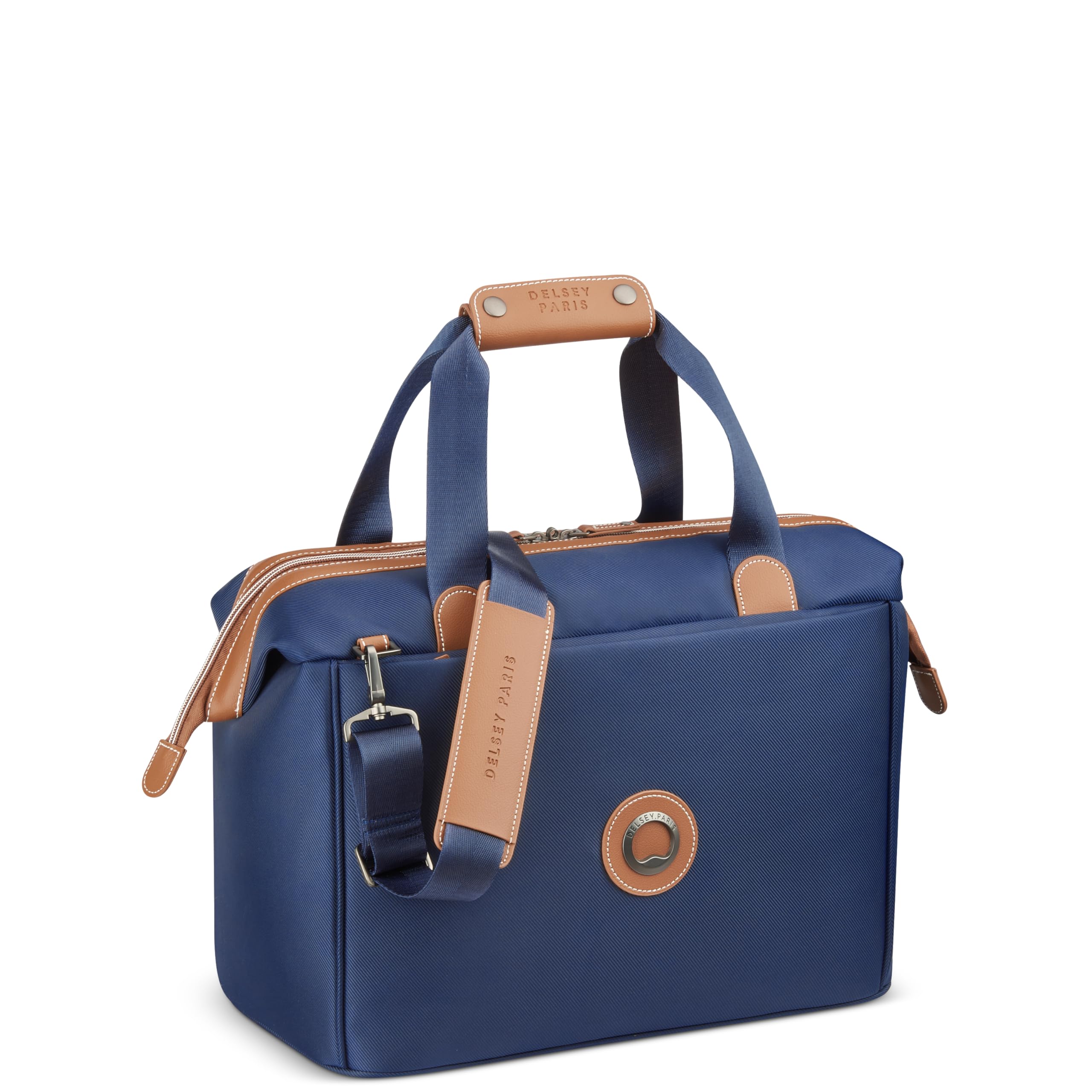 DELSEY Paris Chatelet 2.0 Small Weekender Travel Duffle Bag ( Navy Blue , One Size ) Navy Blue One Size U1