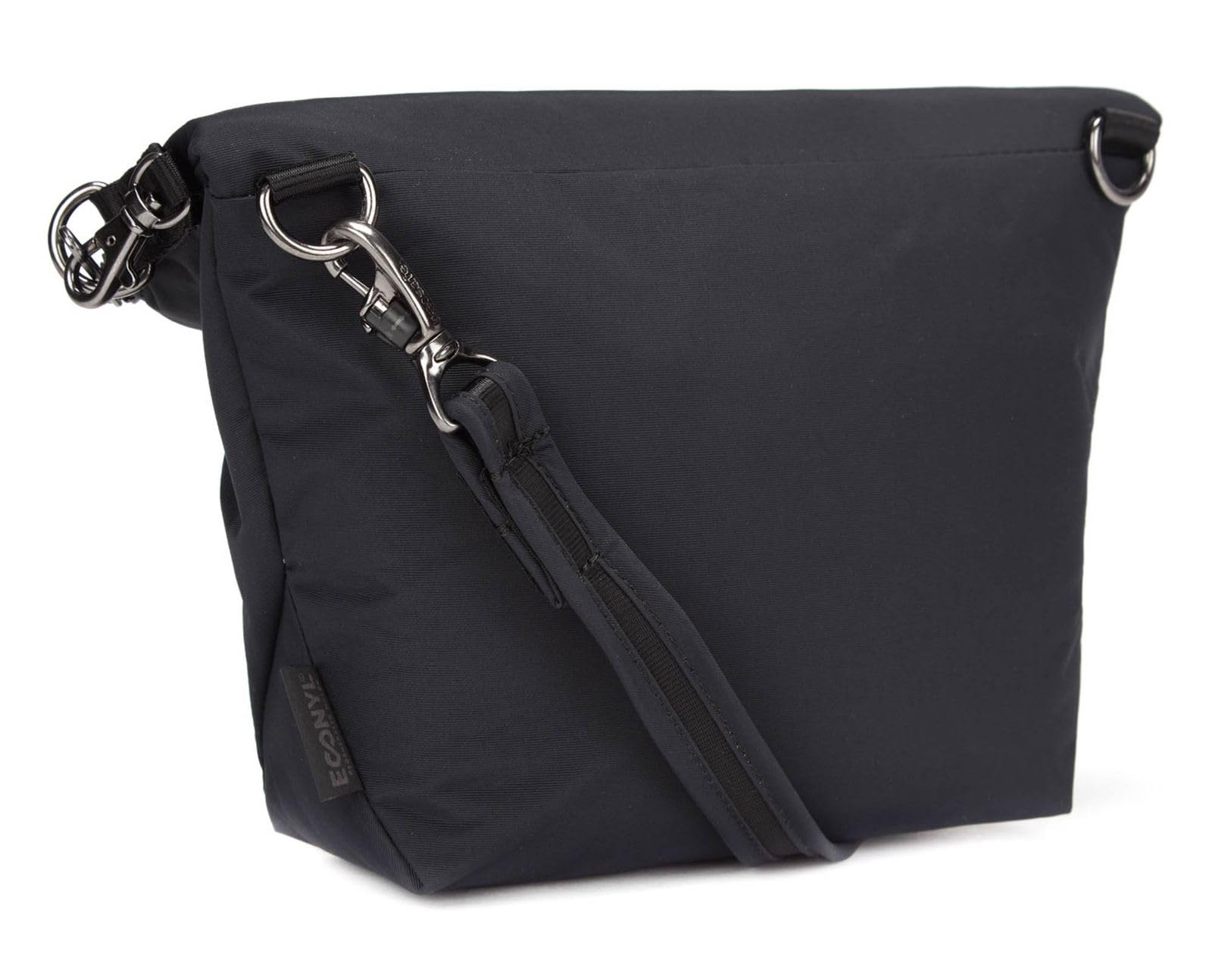 Pacsafe CX Convertible Crossbody ( Econyl Black , One Size ) Econyl Black One Size U2