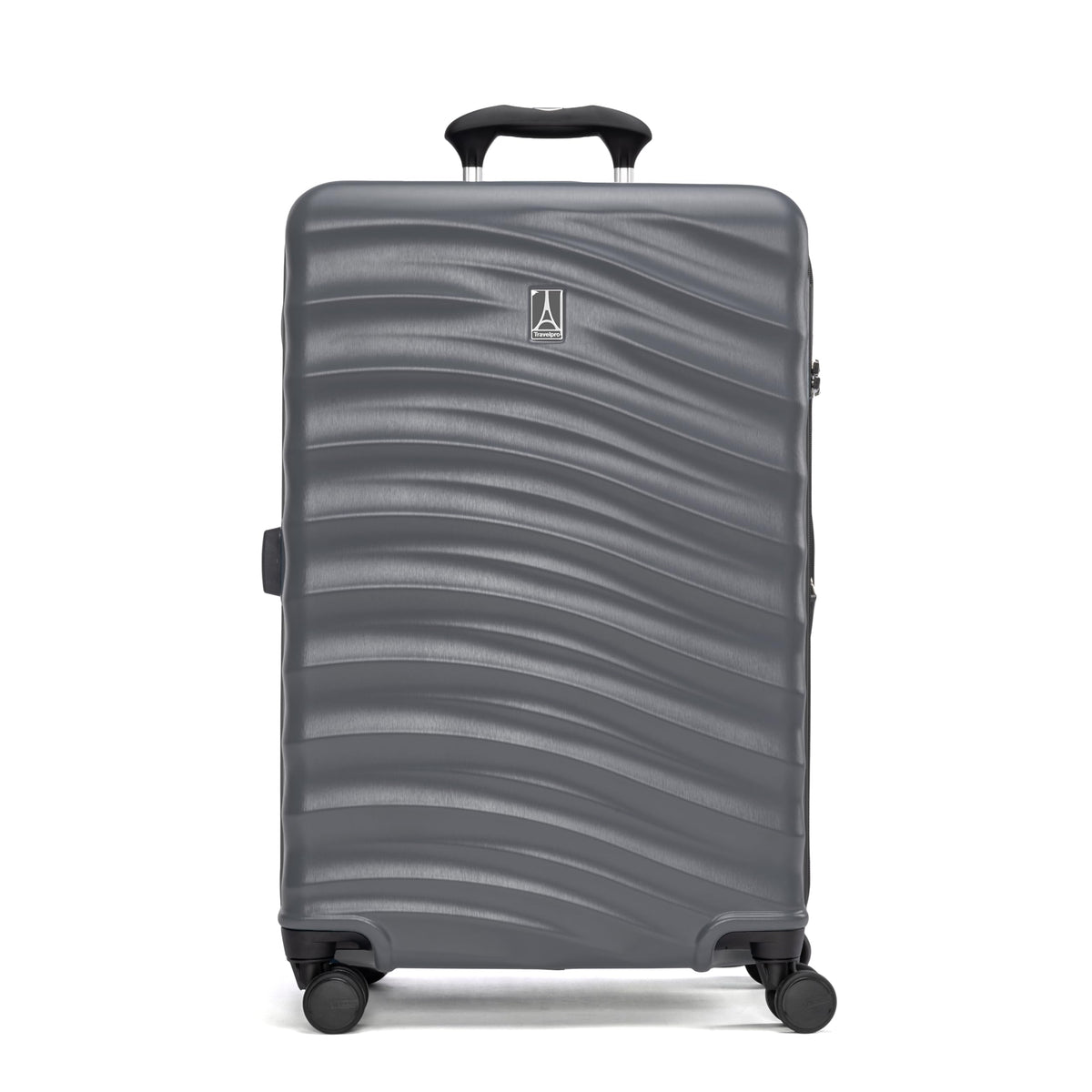 Travelpro Maxlite Air V2 Hardside Expandable Luggage, 8 Spinner Wheels, Lightweight Hard Shell Suitcase, TSA lock ( Shadow Grey , Checked Medium 25-Inch ) Shadow Grey Checked Medium 25 Inch U1