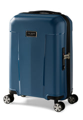 Ted Baker Flying Colours Hardside Trolley 4 Wheel Spinner, TSA Lock, Lightweight Suitcase, Men and Women ( Baltic Blue , 20-Inch Carry-On ) Baltic Blue 20 Inch Carry On U1