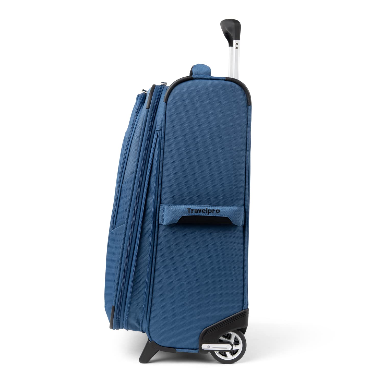 Travelpro Maxlite 5 Softside Expandable Upright 2 Wheel Luggage, Lightweight Suitcase, Men and Women ( Ensign Blue , Carry-on 22-Inch ) Ensign Blue Carry On 22 Inch U44