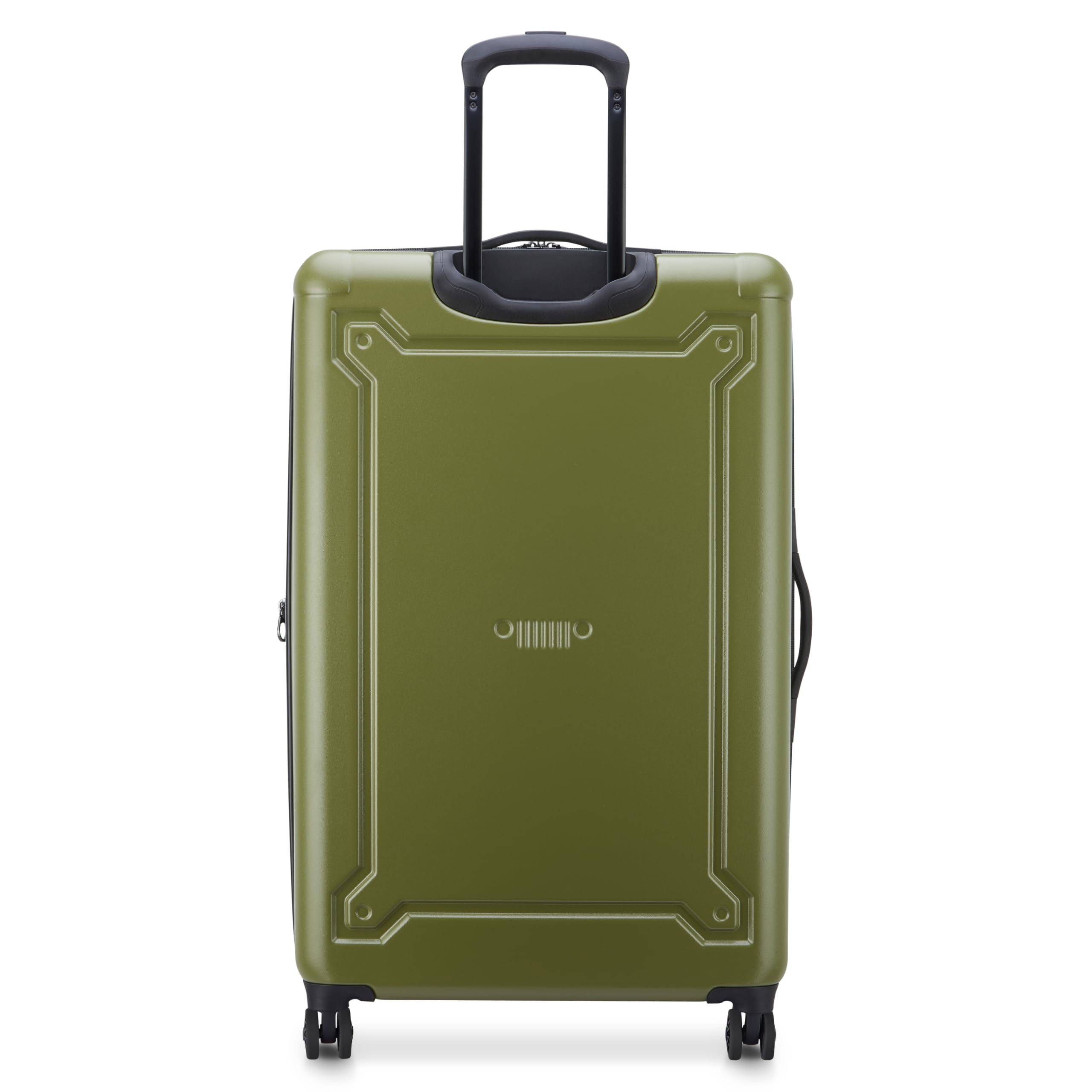 Jeep JH004C Hardside Expandable Luggage with Spinner Wheels ( Avocado , Checked-Large 28 Inch ) Avocado Checked Large 28 Inch U2