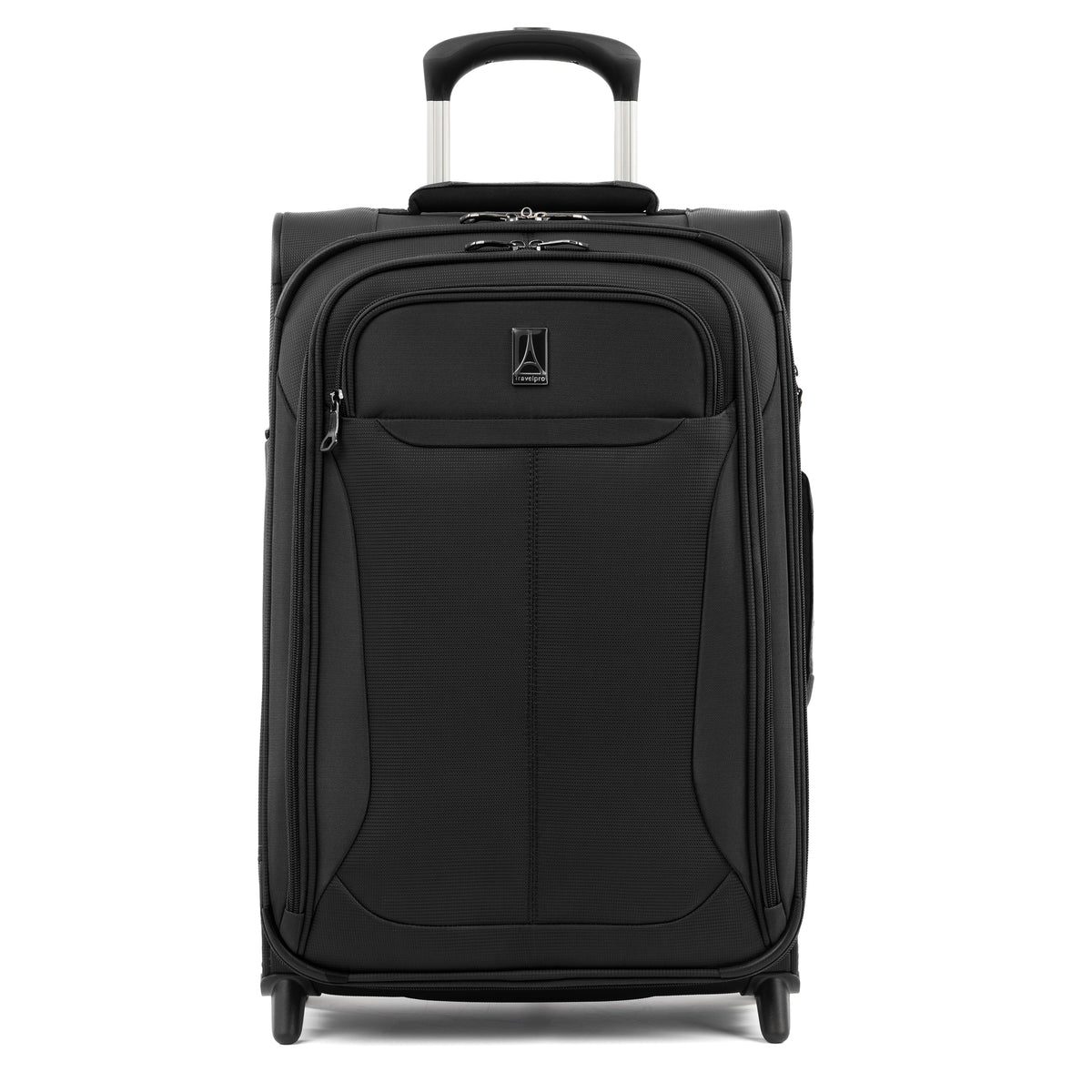 Travelpro Tourlite Softside Expandable Upright 2 Wheel Luggage, Lightweight Suitcase, Men and Women Black One Size U8