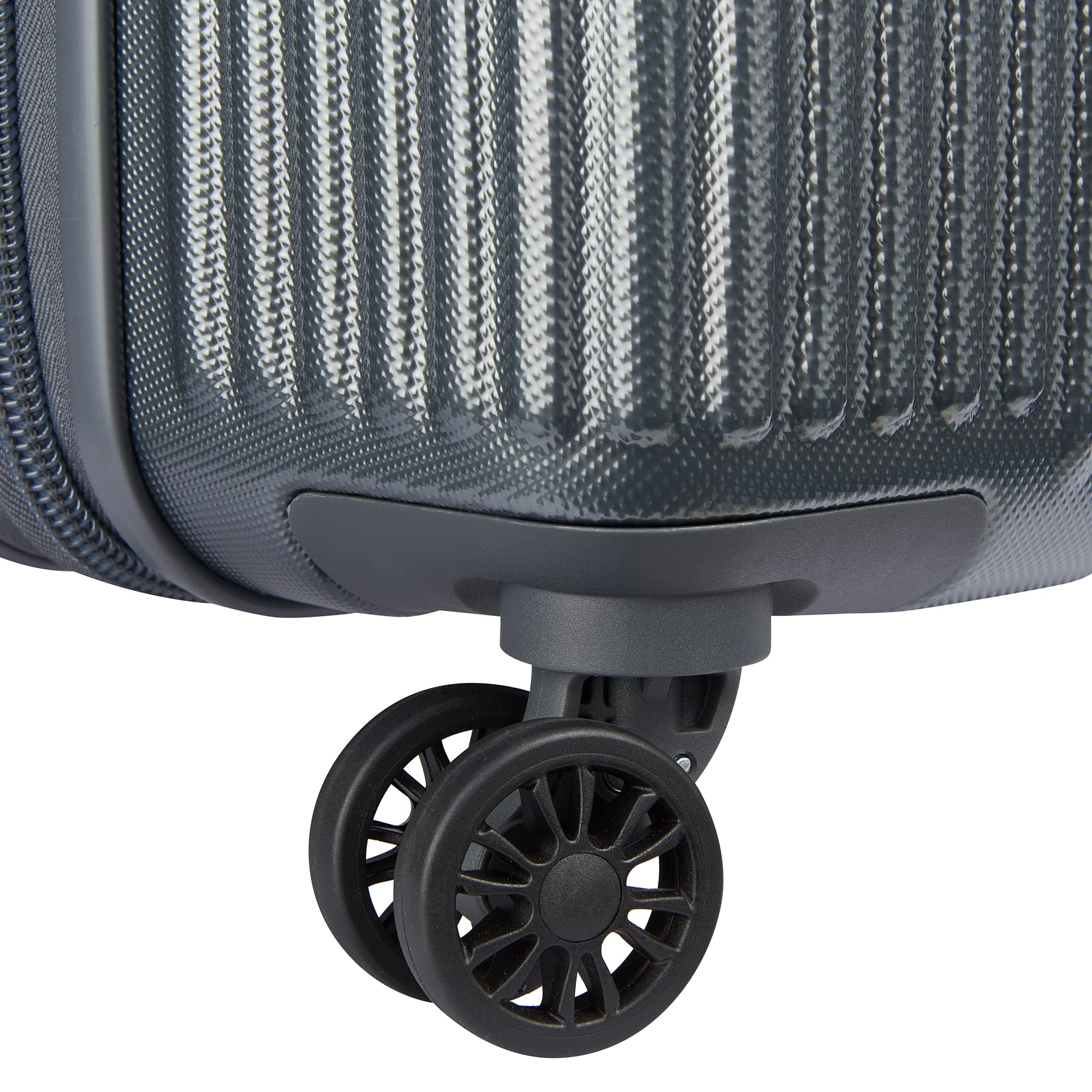 DELSEY Paris Comete 3.0 Hardside Expandable Luggage with Spinner Wheels ( Graphite , Checked-Large, 28 Inch ) Graphite Checked Large 28 Inch U1