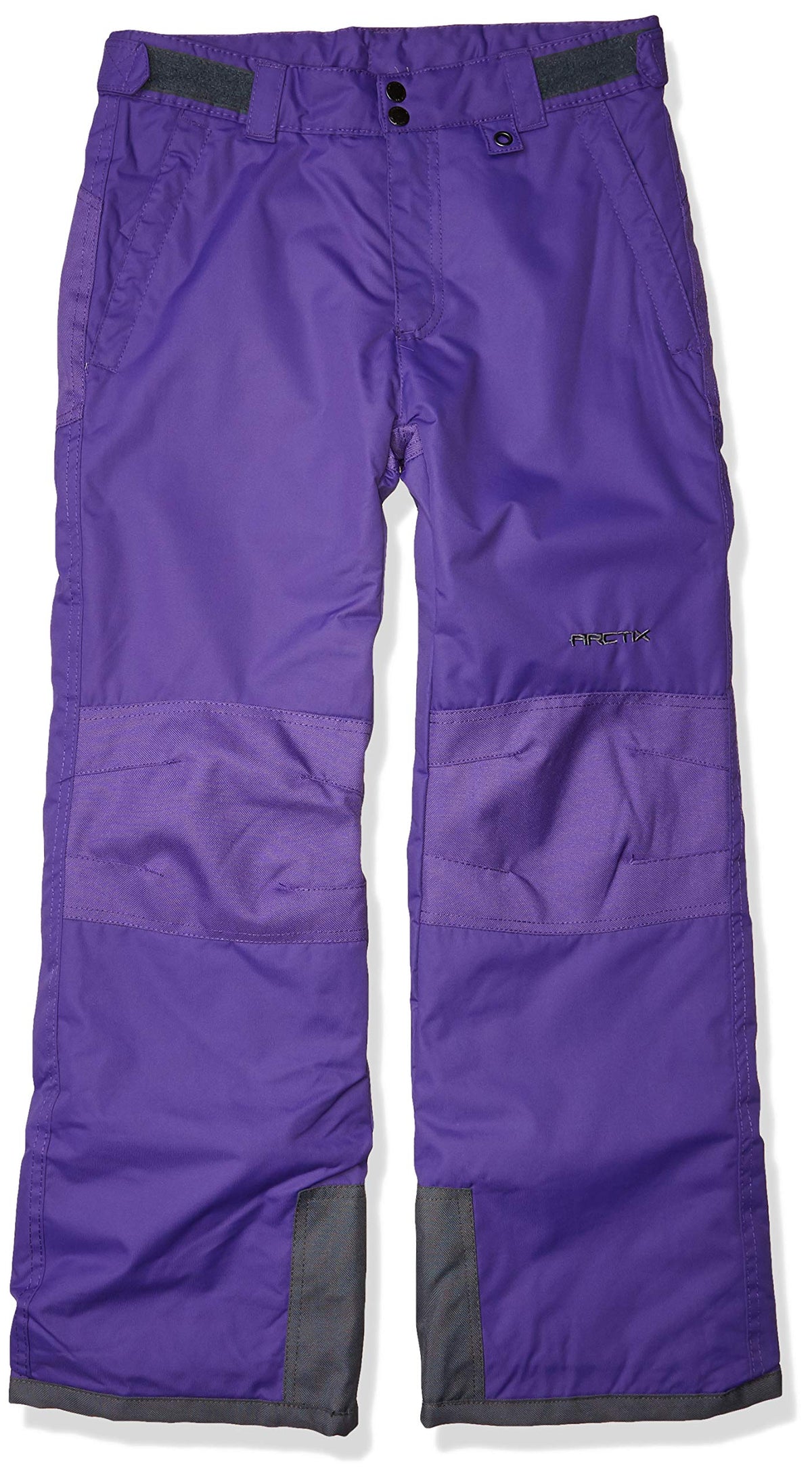 Arctix Kids Snow Pants with Reinforced Knees and Seat ( Purple , Medium ) Purple Medium U3