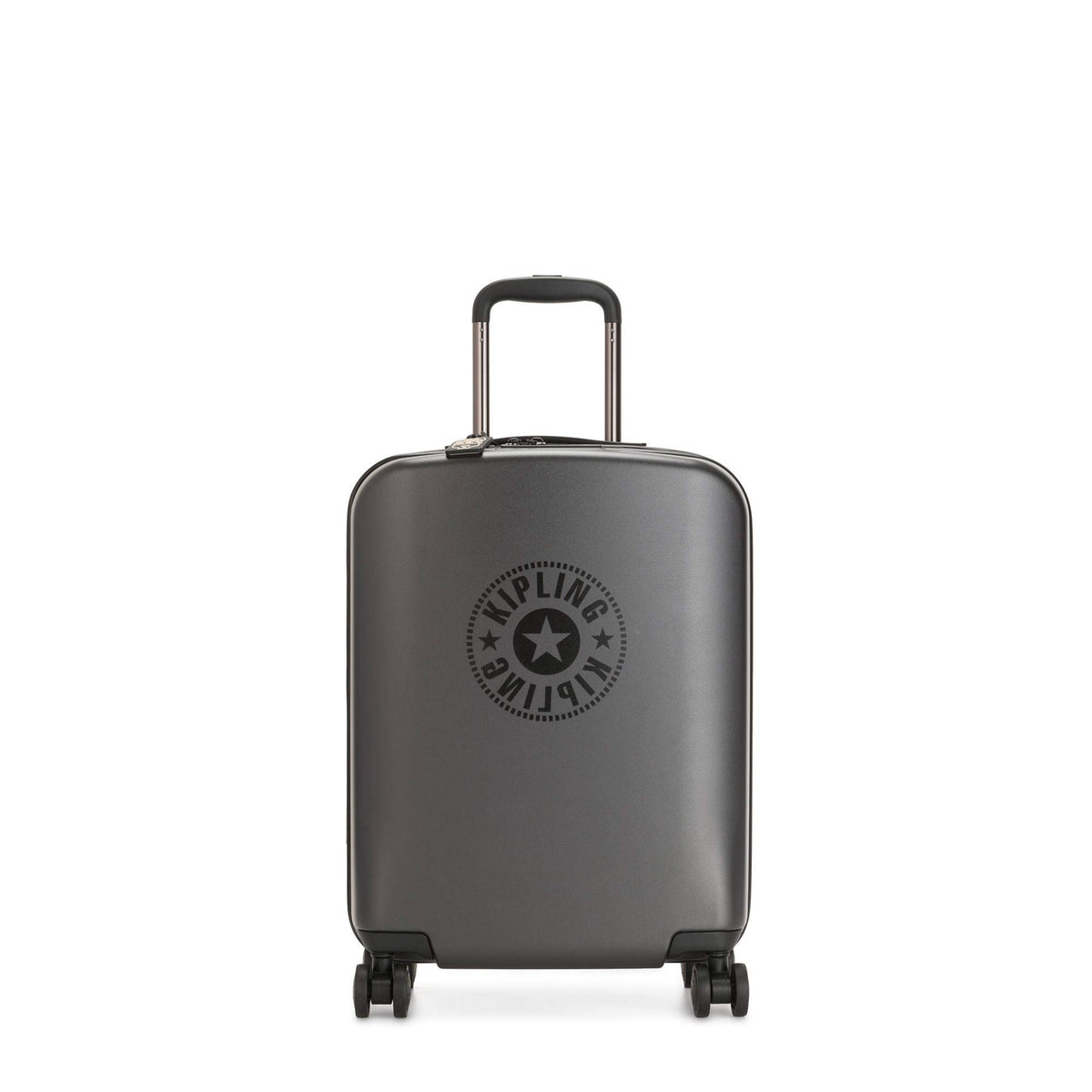 Kipling Curiosity Small Hardshell Spinner Suitcase ( Raw Black , One Size ) Raw Black One Size U1