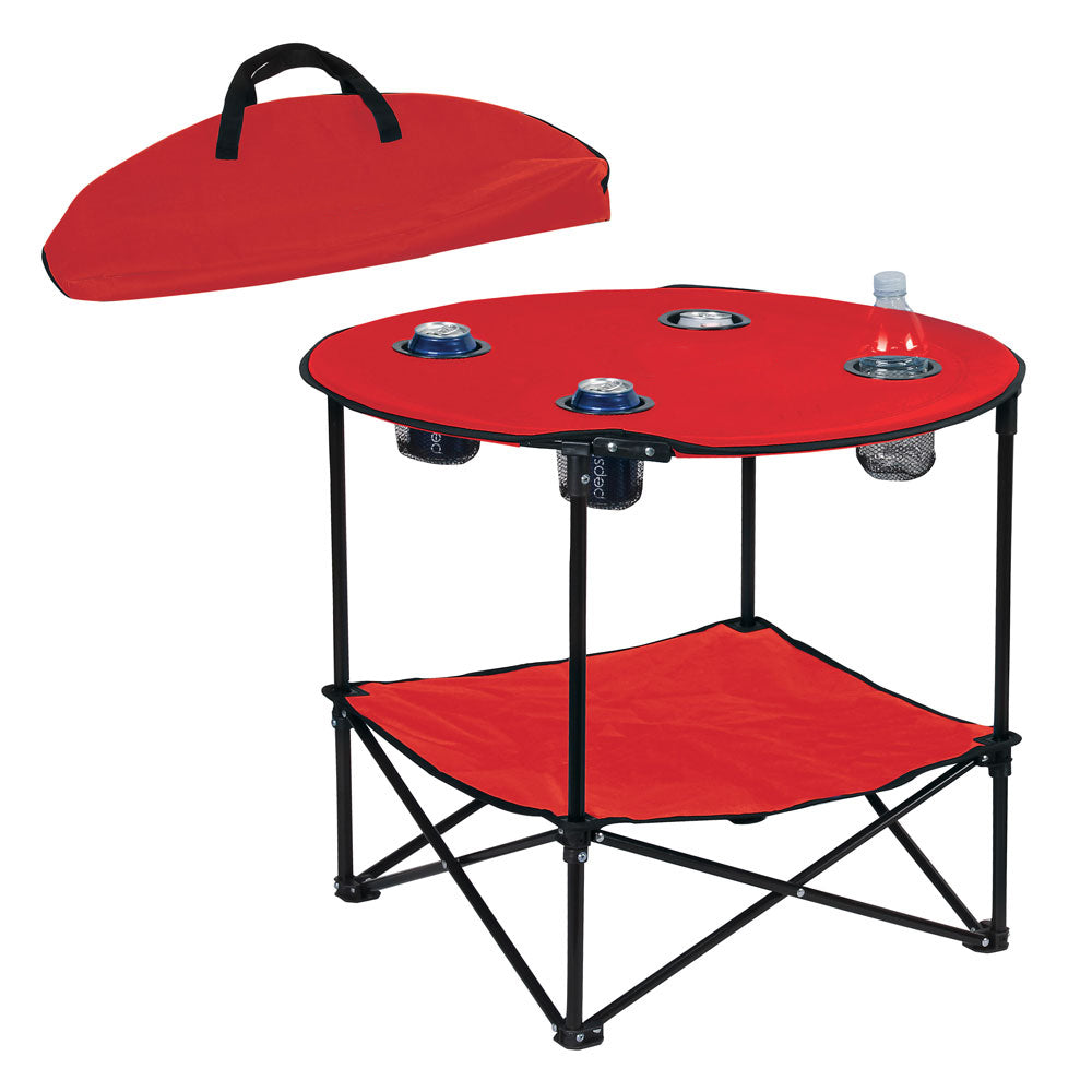 Preferred Nation Folding Table ( Red , One Size ) Red One Size U3
