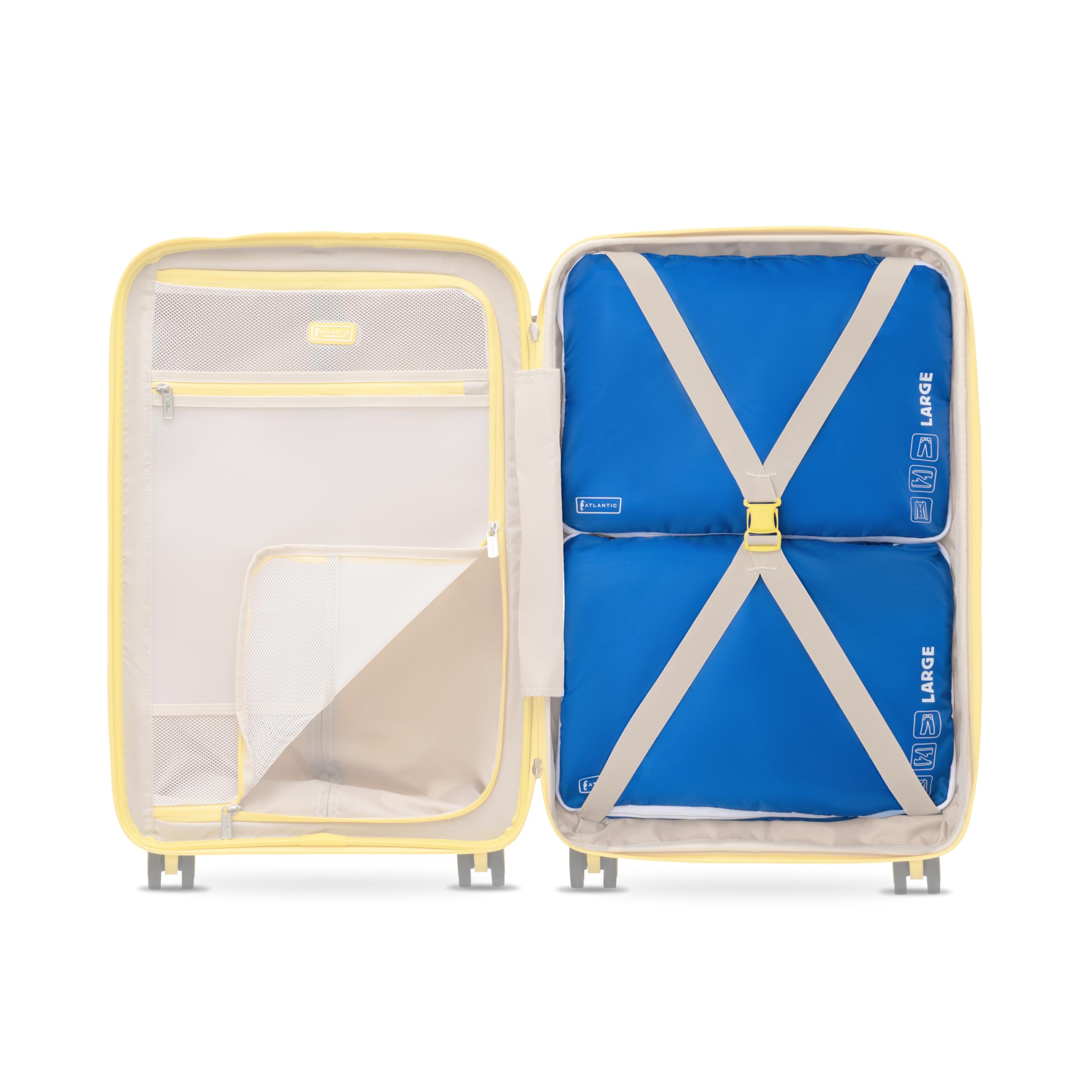 Atlantic 2 Pack Large Washable Packing Cubes U1