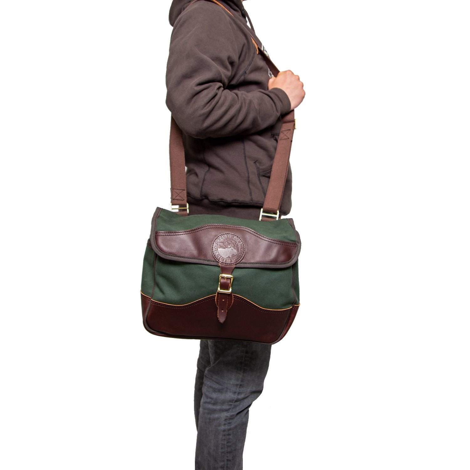 Duluth Pack Conceal and Carry Satchel ( Olive Drab , One Size ) Olive Drab One Size U1