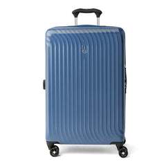 Travelpro Maxlite Air Hardside Expandable Luggage, 8 Spinner Wheels, Lightweight Hard Shell Polycarbonate ( Ensign Blue , Checked-Medium 25-Inch ) Ensign Blue Checked Medium 25 Inch U6