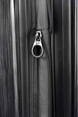 NONSTOP New York Elite Luggage Expandable Lightweight Spinner Wheels hard side shell Travel Suitcase Set, TSA Lock, Double USB Port, 3 packing cubes ( Charcoal , Checked-Large 28-Inch ) Charcoal Checked Large 28 Inch U2