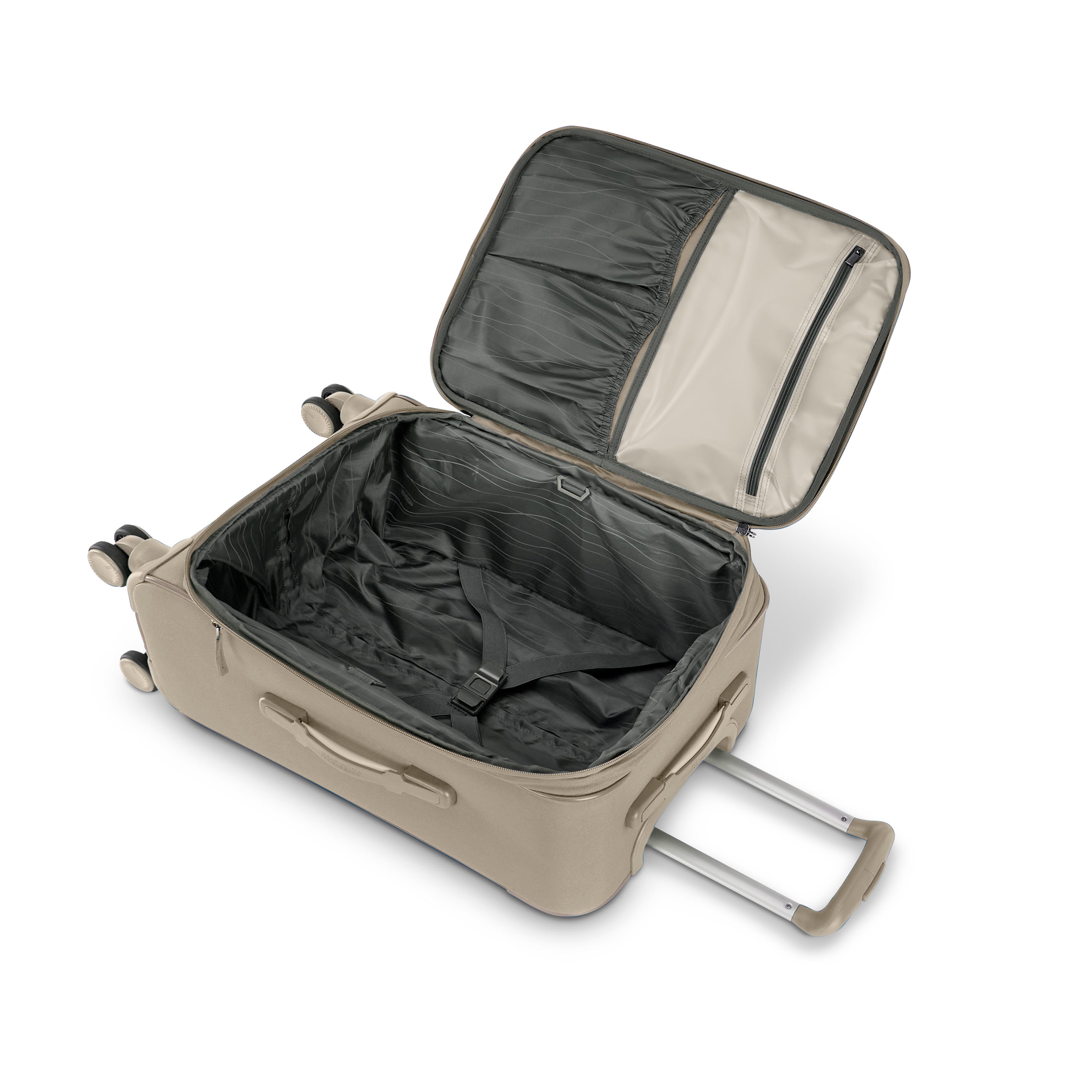 American Tourister Cascade Softside 4 Wheel Spinner, TSA Lock, Lightweight Suitcase, Men and Women U2