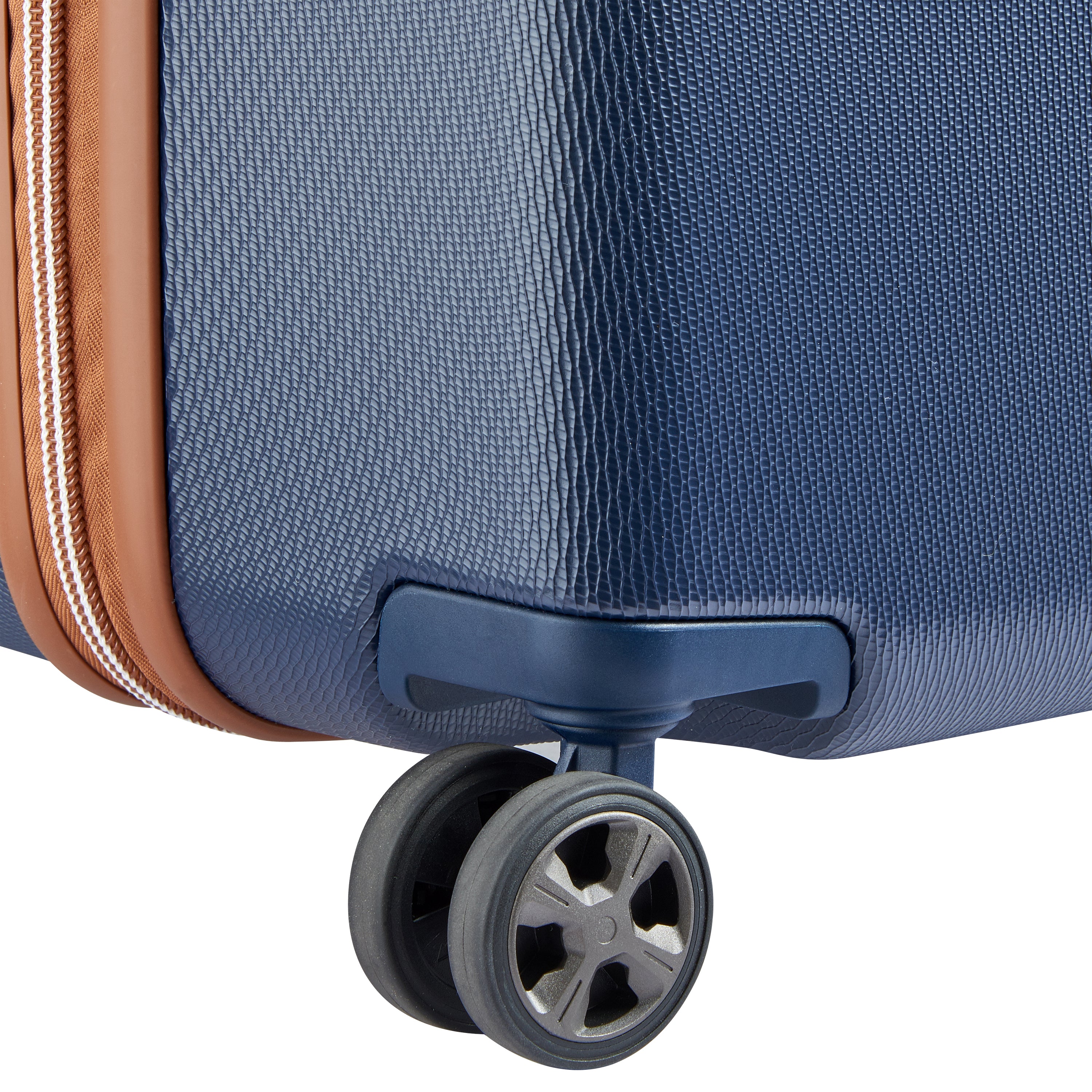 DELSEY Paris Chatelet Air 2.0 Hardside Luggage with Spinner Wheels ( Navy Blue , Checked-Large 28 Inch ) Navy Blue Checked Large 28 Inch U2