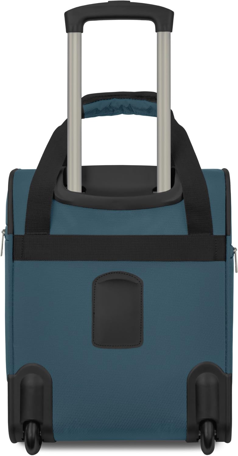 WallyBags Stratford Luggage, 16-Inch Under Seat Bag ( Teal , 16-Inch Under Seat Bag ) Teal 16 Inch Under Seat Bag U1