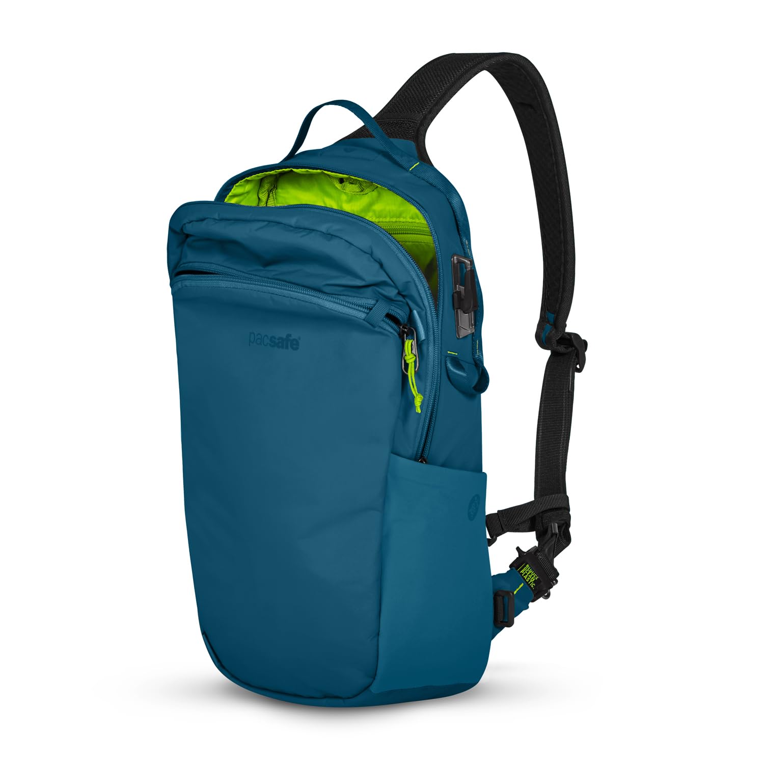 Pacsafe ECO 12L Anti Theft Sling Backpack ( Blue , One Size ) Blue One Size U1