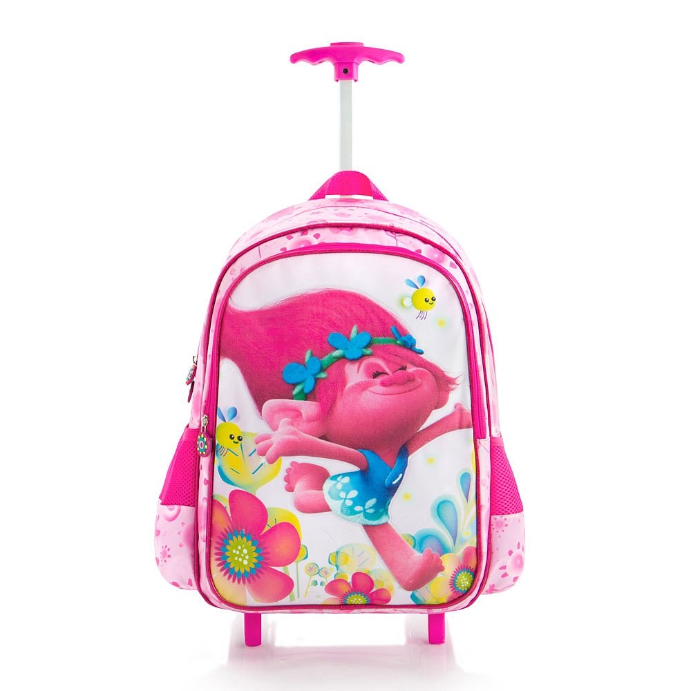 Heys DreamWorks Trolls Kids Softside Travel Bag on Wheels ( Pink , One Size ) Pink One Size U1