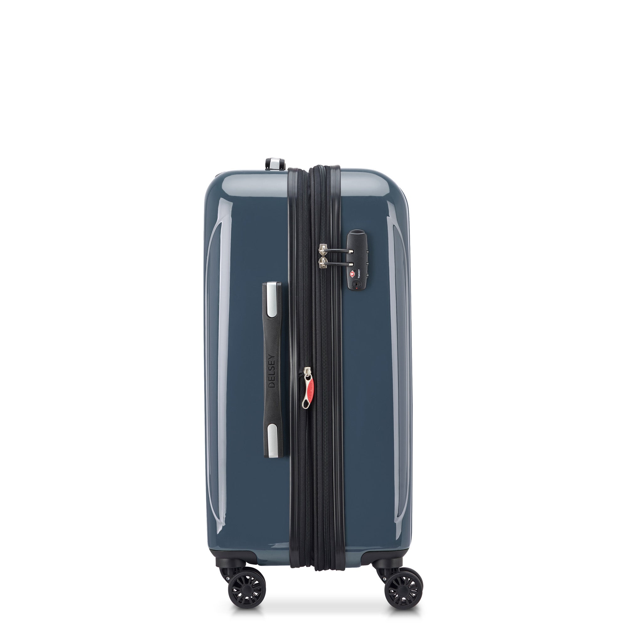 DELSEY Paris Helium Aero Hardside Expandable Luggage with Spinner Wheels ( Orion Blue , Carry-On 21 Inch ) Orion Blue Carry On 21 Inch U7