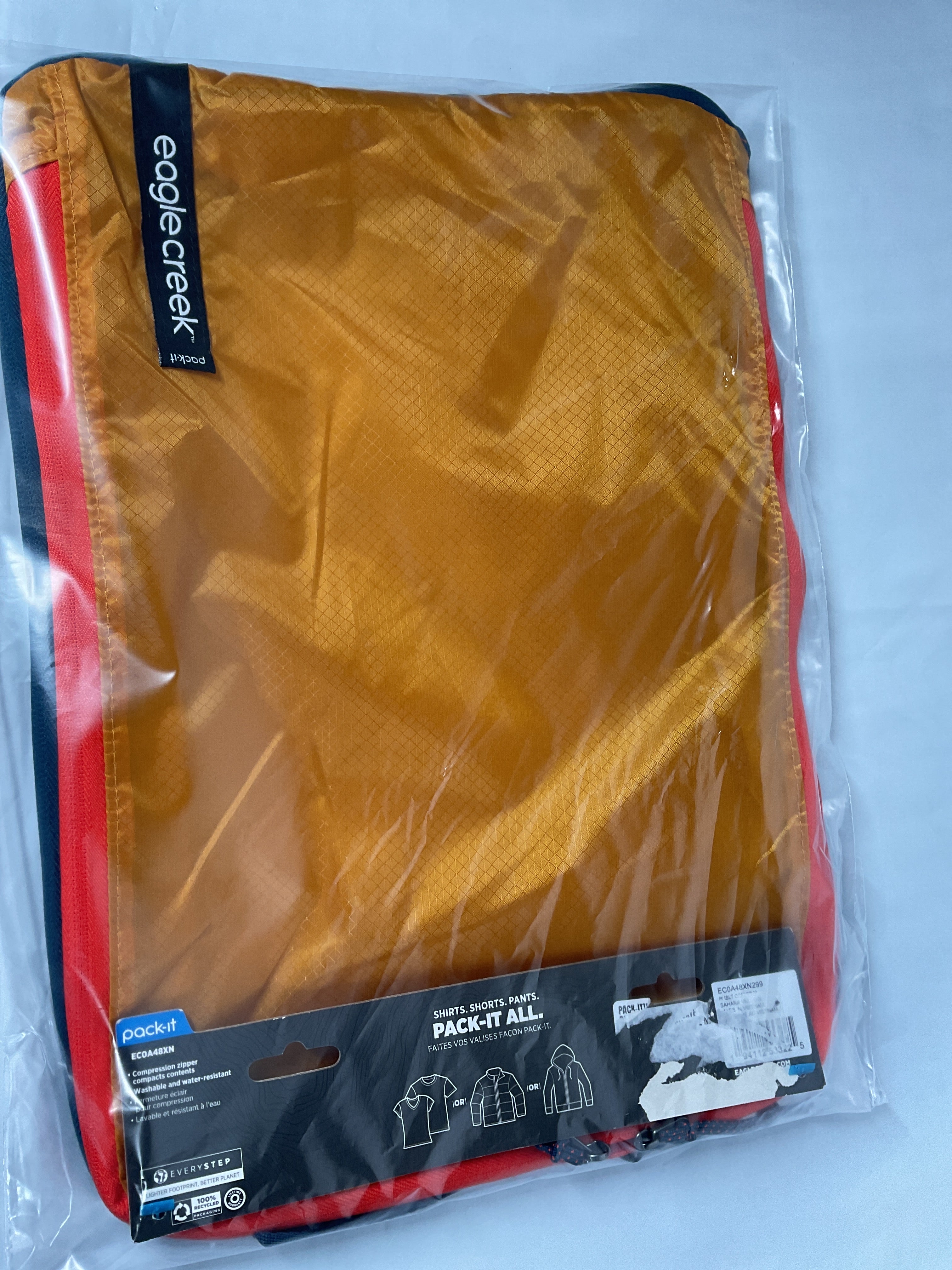 Eagle Creek Pack-It Small Pack-It Isolate Compression Cube, Sahara Yellow Sahara Yellow Medium U1