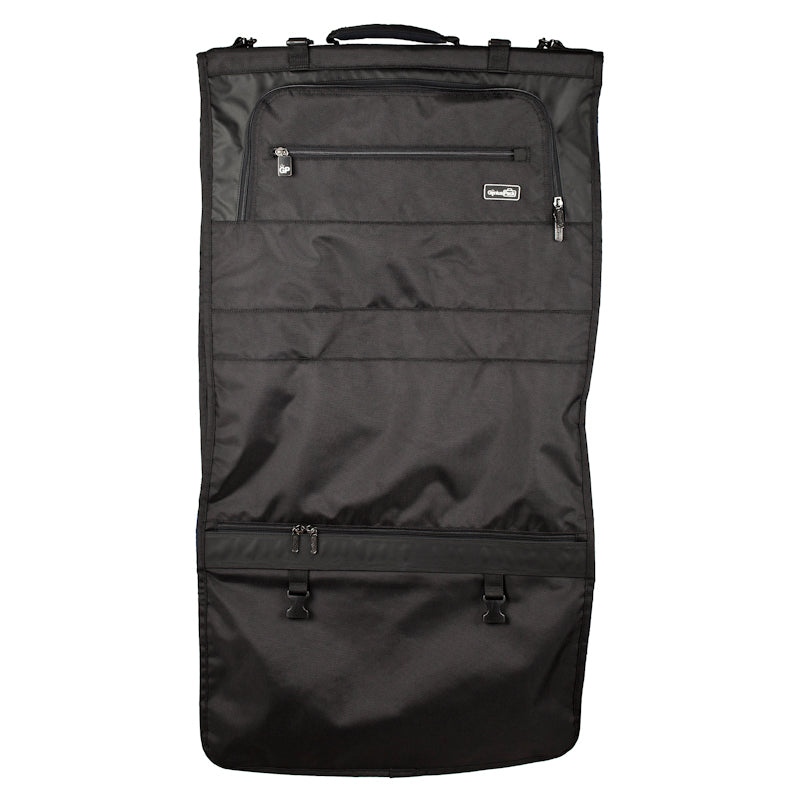 Genius Pack Tri-Fold Garment Bag ( Black ) Black  U1