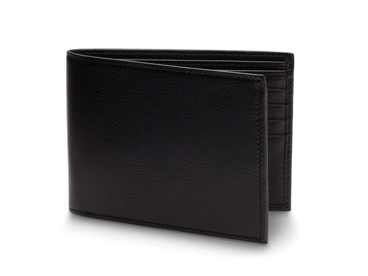 Bosca Nappa Vitello Collection - Continental ID Wallet ( Black , One Size ) Black One Size U2