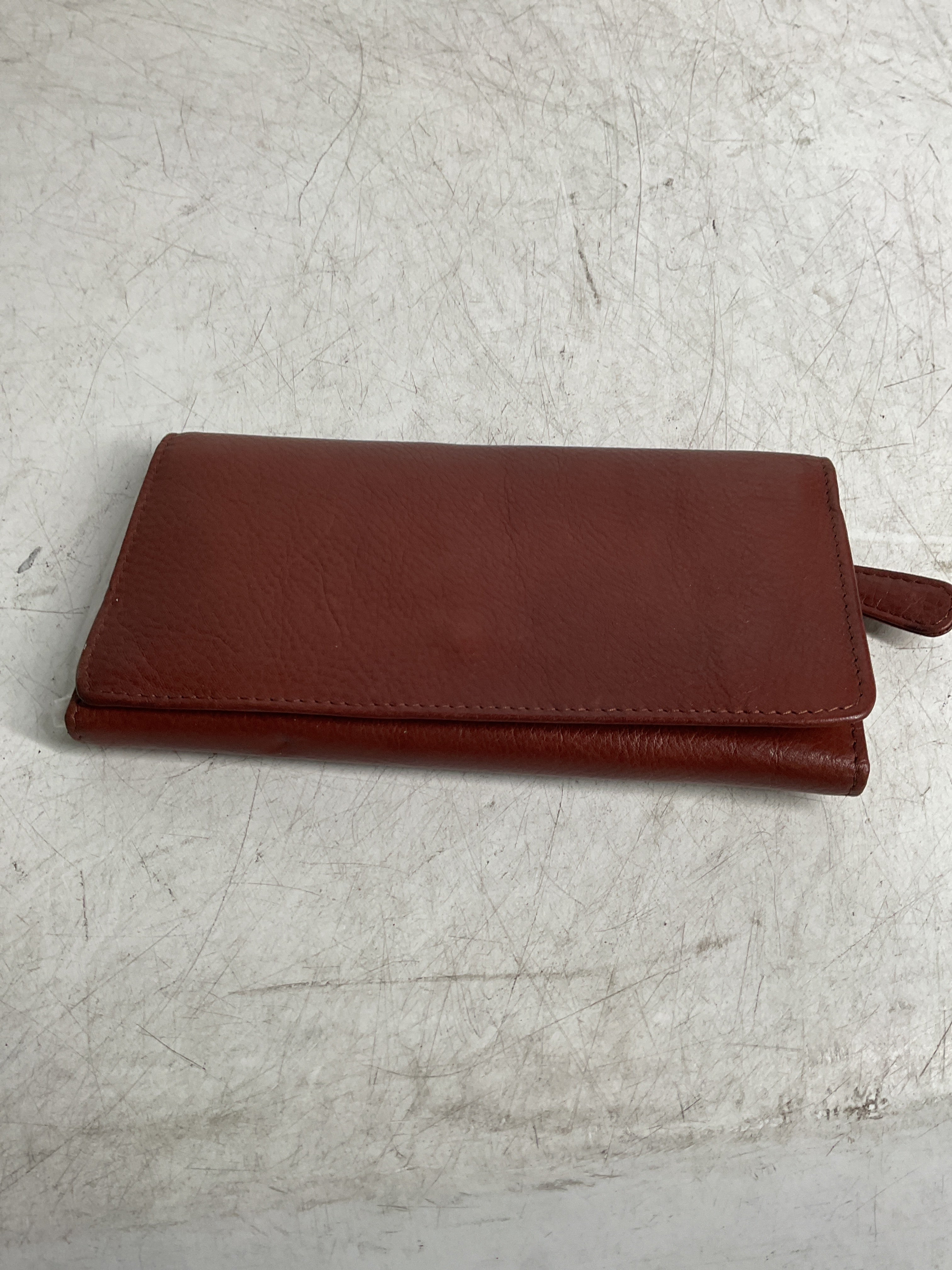 Osgoode Marley RFID Checkbook Wallet Brandy Brandy One Size U3