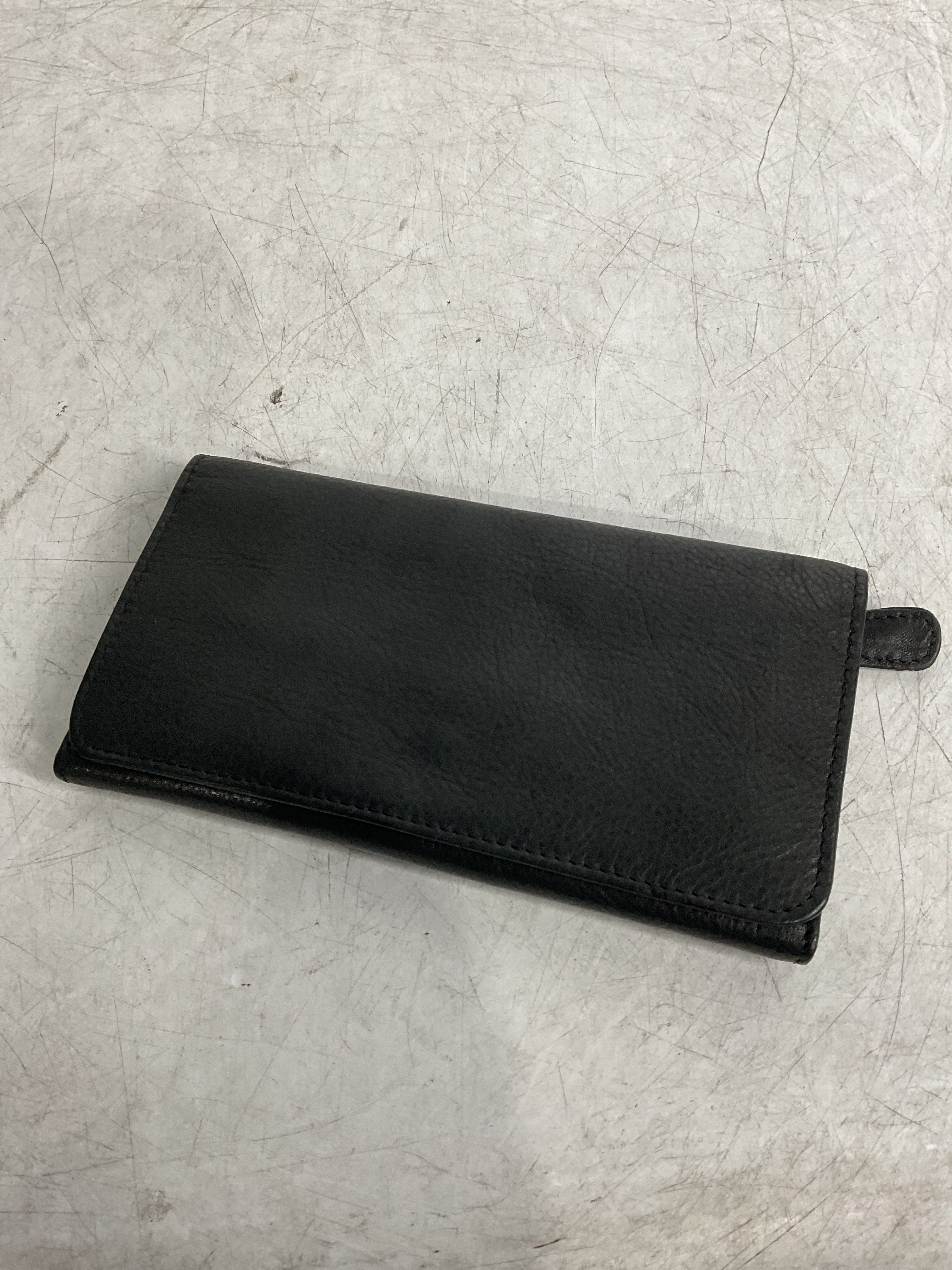 Osgoode Marley RFID Checkbook Wallet Black Black One Size U2