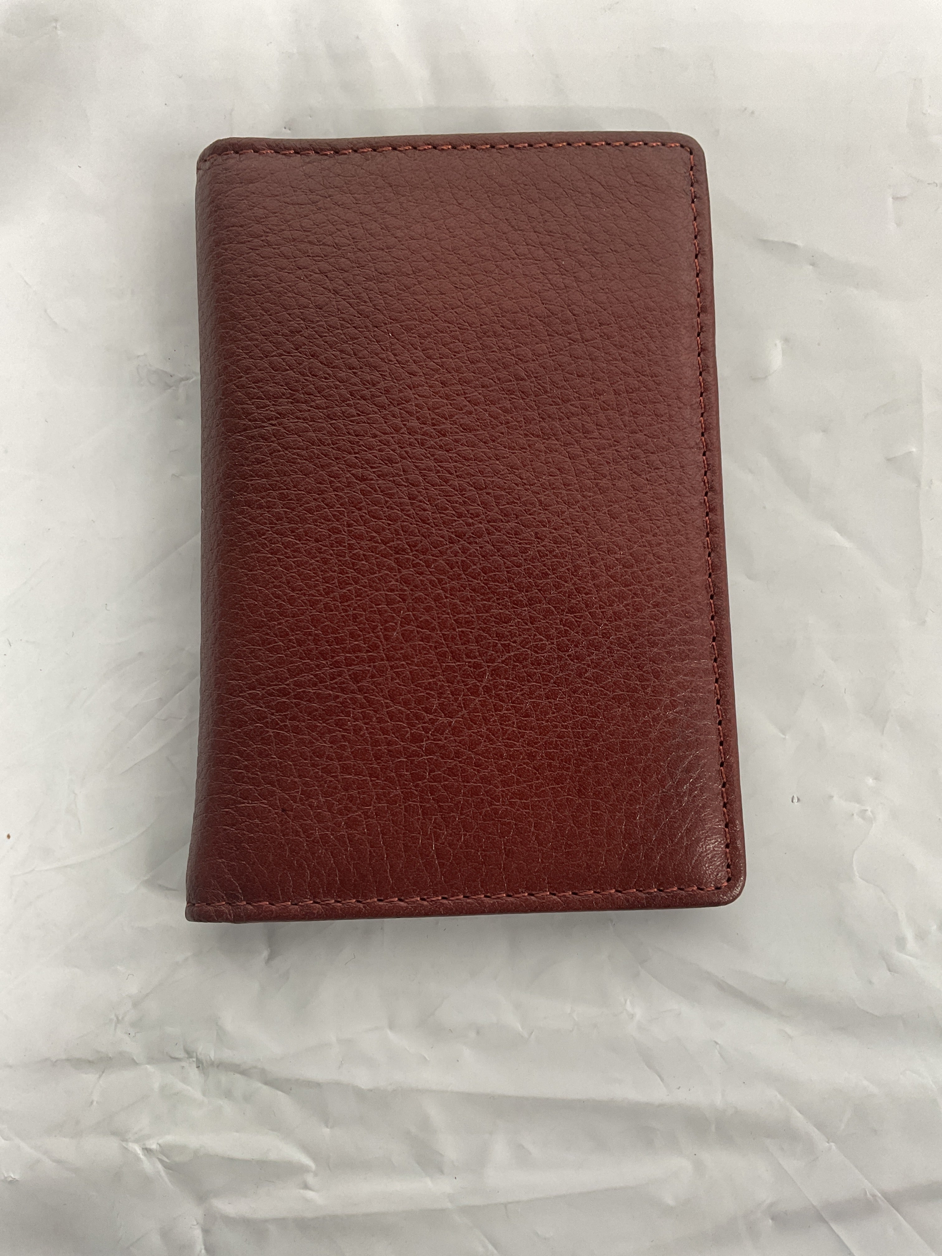 Osgoode Marley Cashmere Leather RFID Blocking 8 Pocket Card Case Wallet - Brandy Brandy small U1