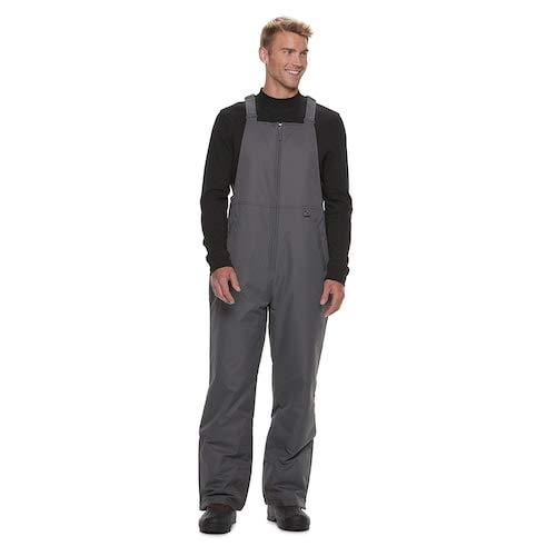 Arctix Mens Essential Insulated Bib ( Charcoal , 4X-Large/32" Inseam ) Charcoal 4 X Large 32 Inseam U1