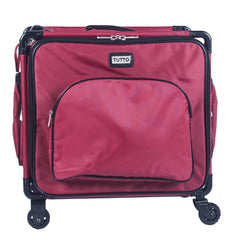 Tutto Serger Tote on Wheels ( Cherry Red , 17" ) Cherry Red 17 U1