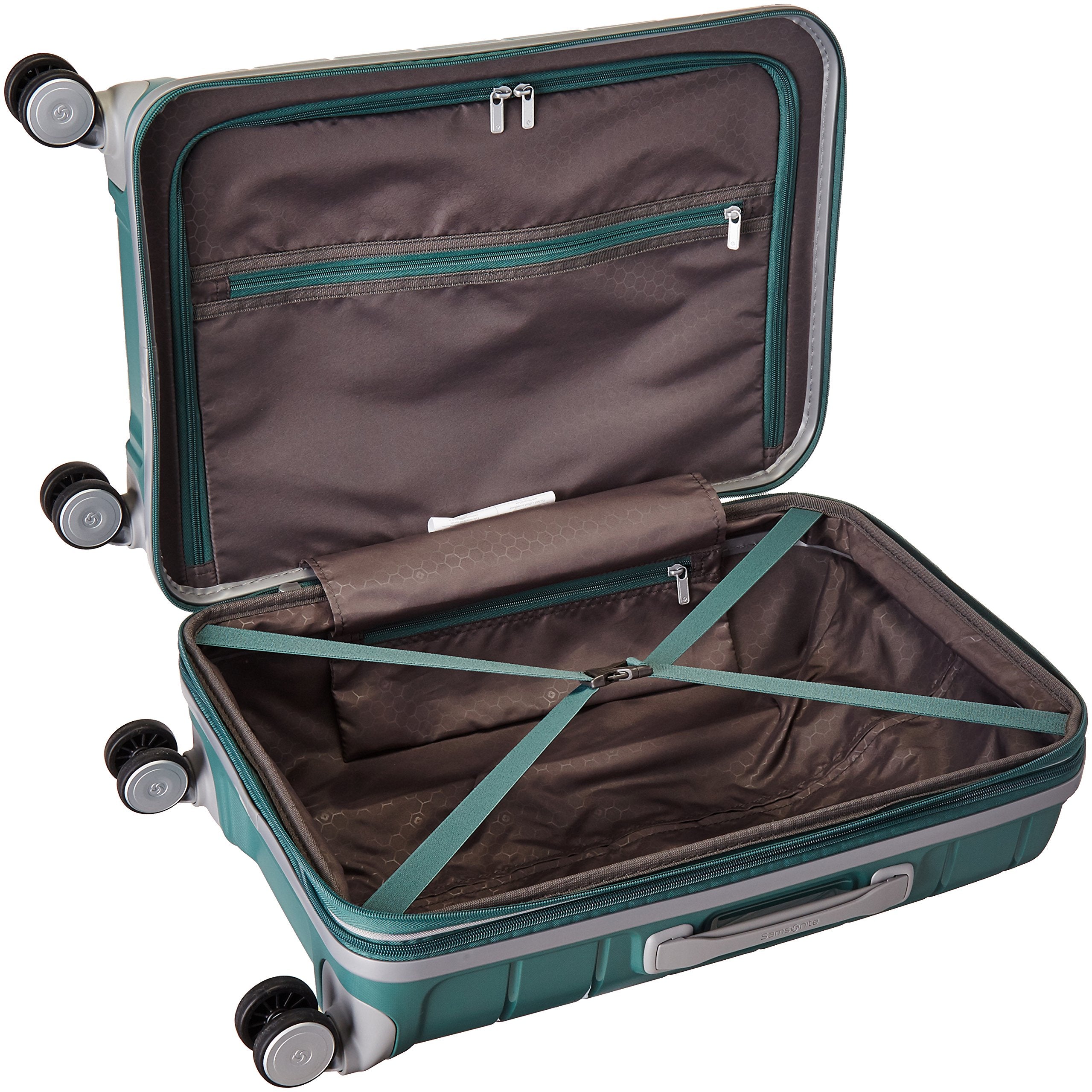 Samsonite Freeform Hardside Expandable with Double Spinner Wheels ( Sage Green , Carry-On 21-Inch ) Sage Green Carry On 21 Inch U2
