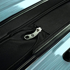 Samsonite Winfield 2 Hardside Luggage with Spinner Wheels Ice Blue Checked Medium 24 Inch U3