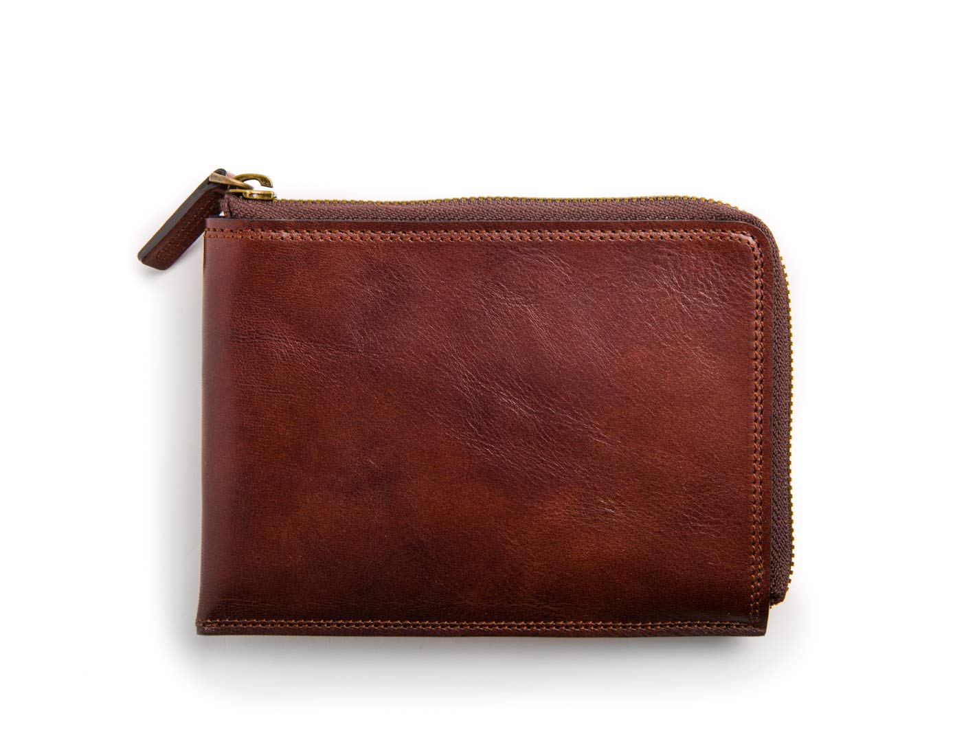 Bosca Dolce Zip Passport/Travel Document - Rfid ( Dark Brown , One Size ) Dark Brown One Size U1