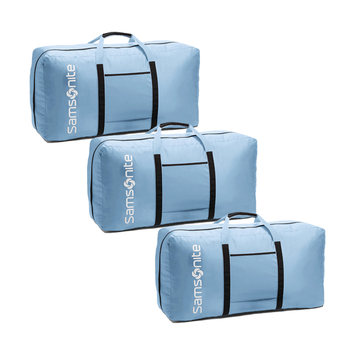 Samsonite Tote-A-Ton 32.5-Inch Duffel Bag Aqua Blue 3 Pack U1