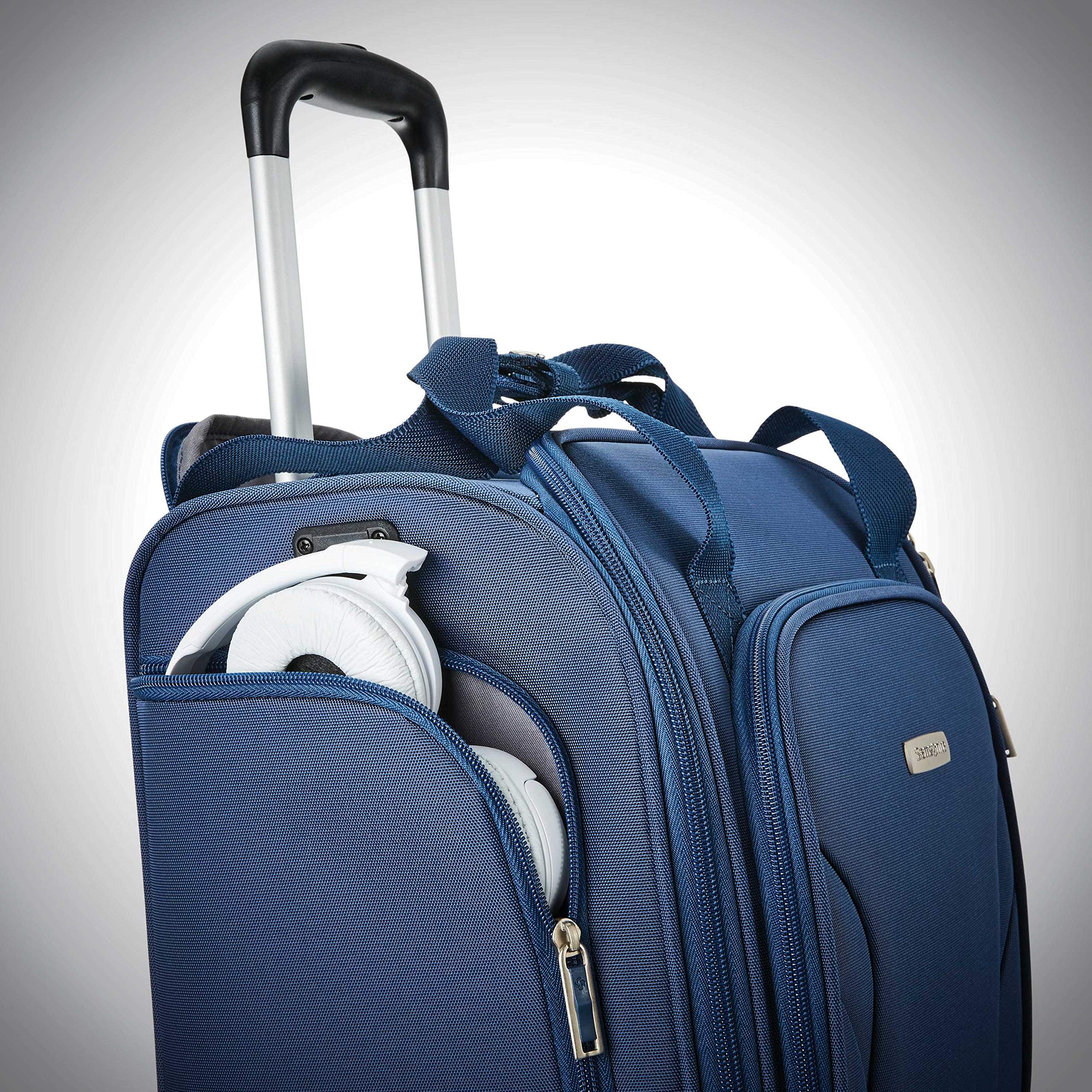 Samsonite Underseat Carry-On Spinner with USB Port ( Ocean , One Size ) Ocean One Size U6
