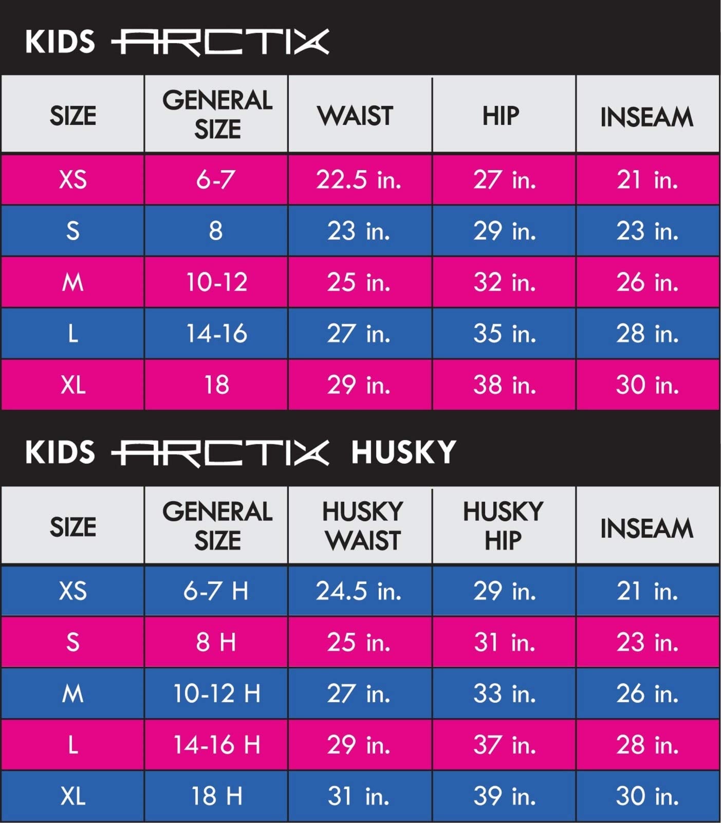 Arctix Kids Insulated Snow Bib Overalls ( Black , X-Large ) Black X Large U1
