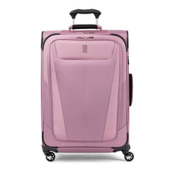 Travelpro Maxlite 5 Softside Expandable Luggage with 4 Spinner Wheels, Lightweight Suitcase, Men and Women ( Orchid Pink Purple , Checked-Medium 25-Inch ) Orchid Pink Purple Checked Medium 25 Inch U2