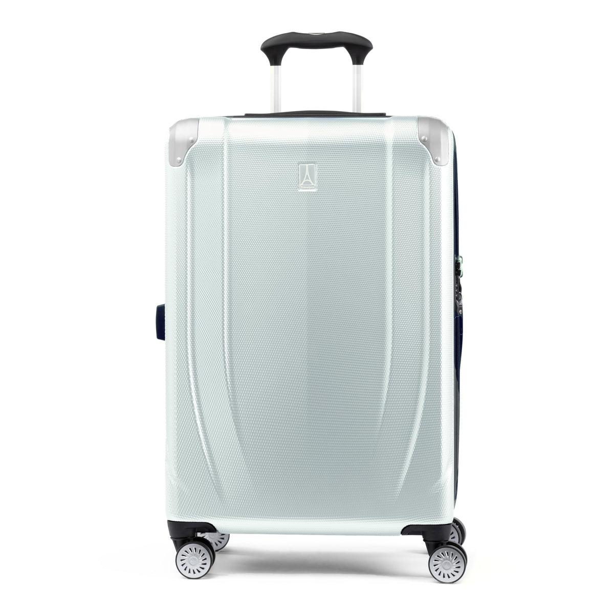 Travelpro Pathways 3 Hardside Expandable Luggage, 8 Spinner Wheels, Lightweight Hard Shell Suitcase, Checked Medium 25 Inch ( Cloud Grey , Checked Medium 25 Inch ) Cloud Grey Checked Medium 25 Inch U4