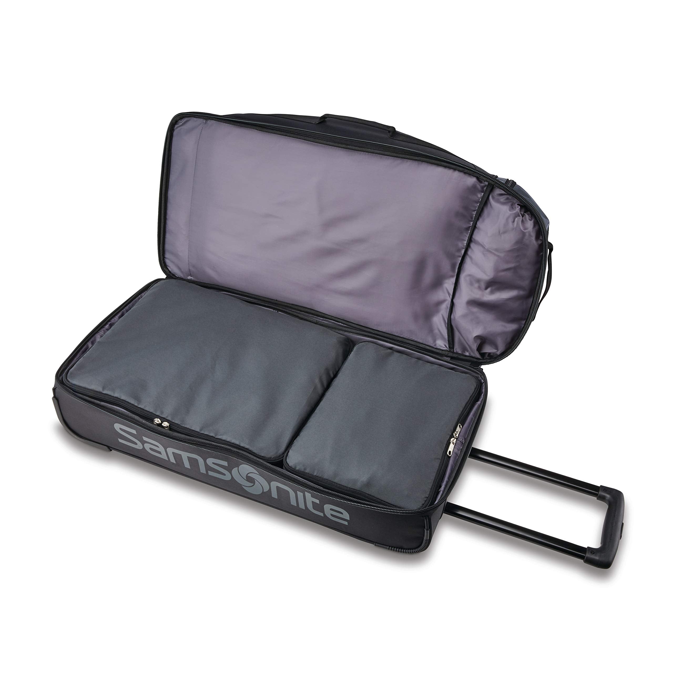 Samsonite Andante 2 Wheeled 28-Inch Duffle ( Riverrock/Black , 28-Inch ) Riverrock/Black 28 Inch U4