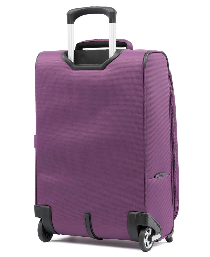 Travelpro Skypro Lightweight Airline Size Carry On Luggage Trolley Suitcase ( Orchid Purple , 22" Expandable Rollaboard ) Orchid Purple 22 Expandable Rollaboard U3