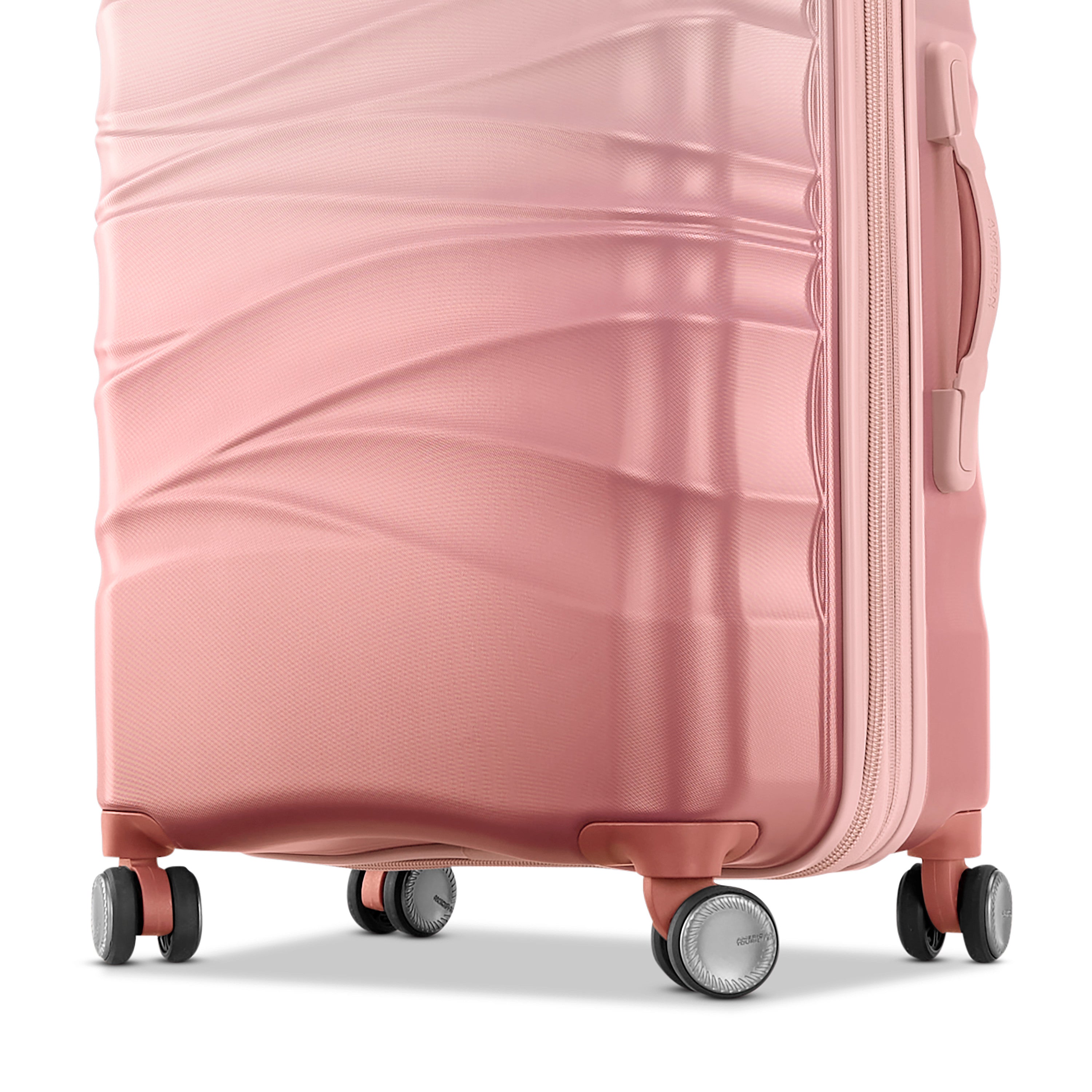 American Tourister Cascade Hardside Lightweight Spinner Luggage ( Pink Blush , 28-inch Spinner ) Pink Blush 28 Inch Spinner U6