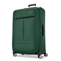 Samsonite Element Soft-Sided 29-Inch Lightweight Large Checked Expandable Suitcase: Durable, 360 Spinner Wheels, Adjustable Telescopic Handle, 2 Front & 1 Side Pocket ( Bistro Green , 29-Inch Checked-Large ) Bistro Green 29 Inch Checked Large U3