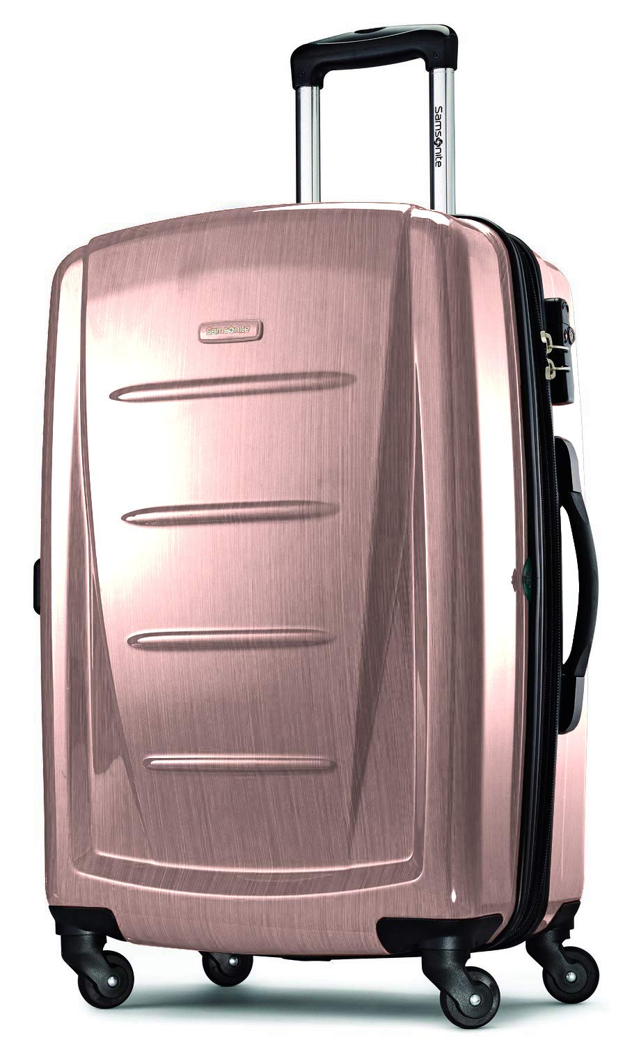 Samsonite Winfield 2 Hardside Luggage with 360 Spinner Wheels, TSA Lock, Airline Approved ( Arctic Pink , Checked-Large 28-Inch ) Arctic Pink Checked Large 28 Inch U15