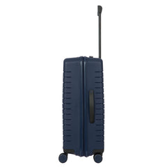 Brics B|Y Ulisse Expandable Spinner Suitcase, Lightweight Polypropylene Hard Shell Luggage with 360 Rubber-Coated Double Wheels, TSA-Approved Lock and Organized Interior - 28 Inch ( Ocean Blue , One Size ) Ocean Blue One Size U1
