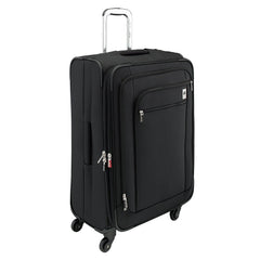 Delsey Luggage Helium Sky 25 Inch Expandable Spinner Suiter Trolley ( Black , One size ) Black One Size U1