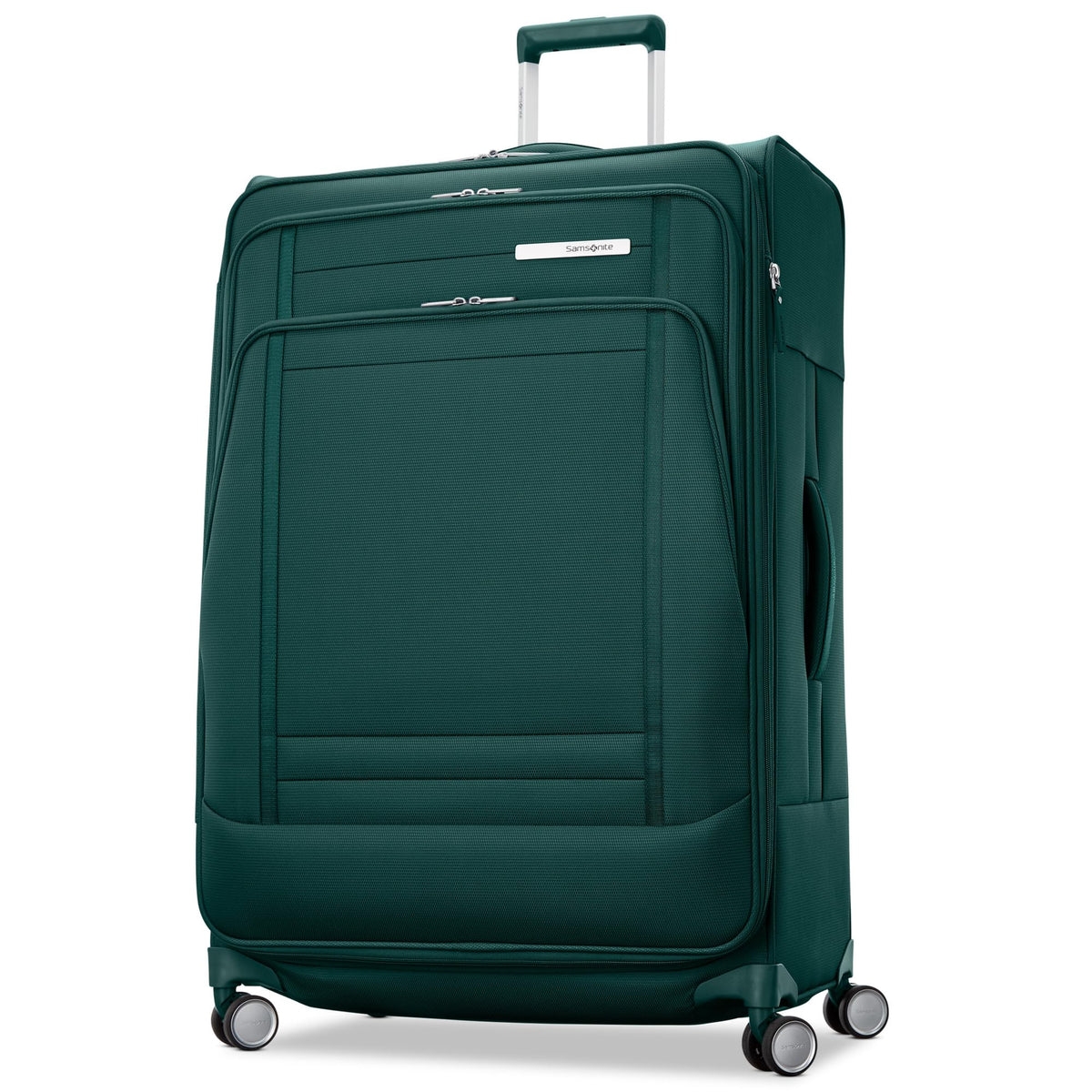 Samsonite UpLIFT Lightweight Softside Expandable Luggage ( Emerald Green , Large Checked ) Emerald Green Large Checked U5