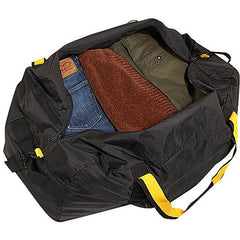 A.Saks 36” Lightweight Folding Duffel w/Pouch ( Black , One Size ) Black One Size U3