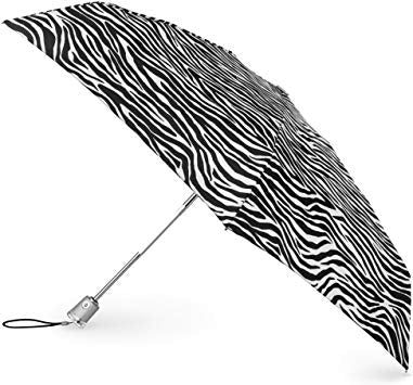 Totes Signature Auto Open Auto Close Compact Umbrella U1