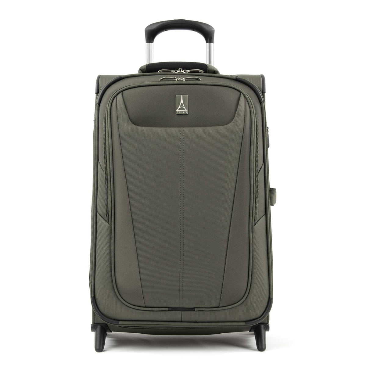 Travelpro Maxlite 5 Softside Expandable Upright 2 Wheel Luggage, Lightweight Suitcase, Men and Women ( Slate Green , Carry-on 22-Inch ) Slate Green Carry On 22 Inch U13